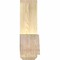 Ekena Millwork Eugene Rough Sawn Timber Gable Bracket, Douglas Fir, 108"W x 18"H x 6"D x 6"F, 4/12 Pitch GBW108X18X0606EUG00RDF - alternate 2